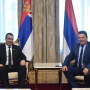 4 August 2023 The speakers of the National Assembly of the Republic of Serbia and the National Assembly of the Republic of Srpska